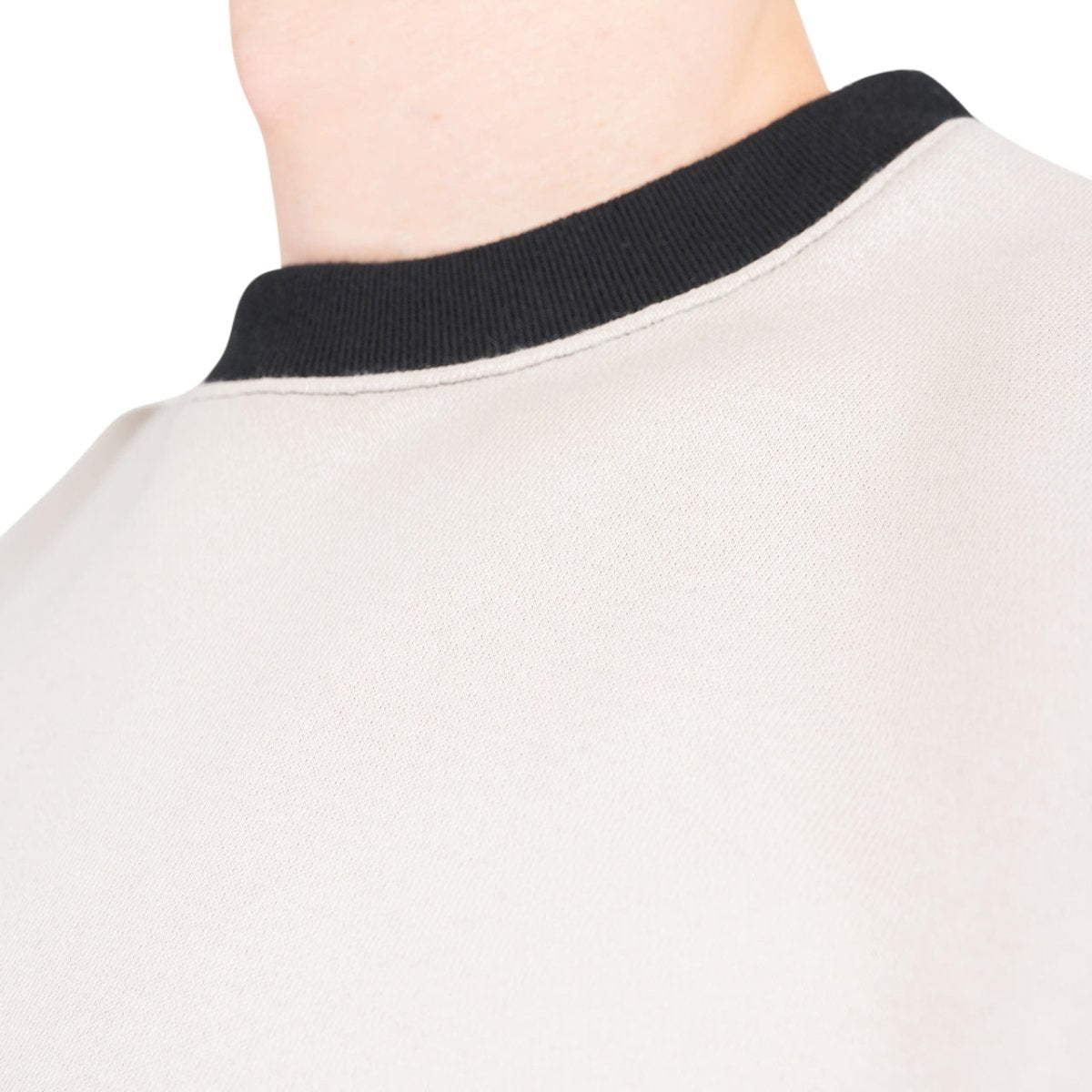 Neighborhood Yoke /C-Crewneck (Schwarz / Cream) - Allike Store
