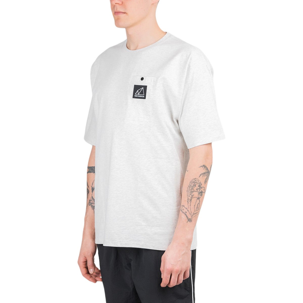 New Balance All Terrain Pocket T-Shirt (Hellgrau) - Allike Store