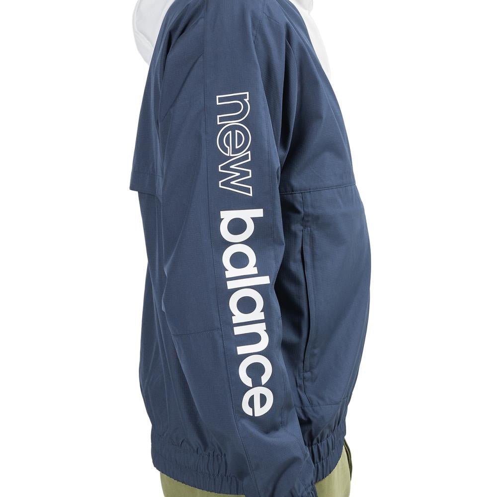 New Balance Athletics Full Zip Jacket (Navy / Weiß) - Allike Store