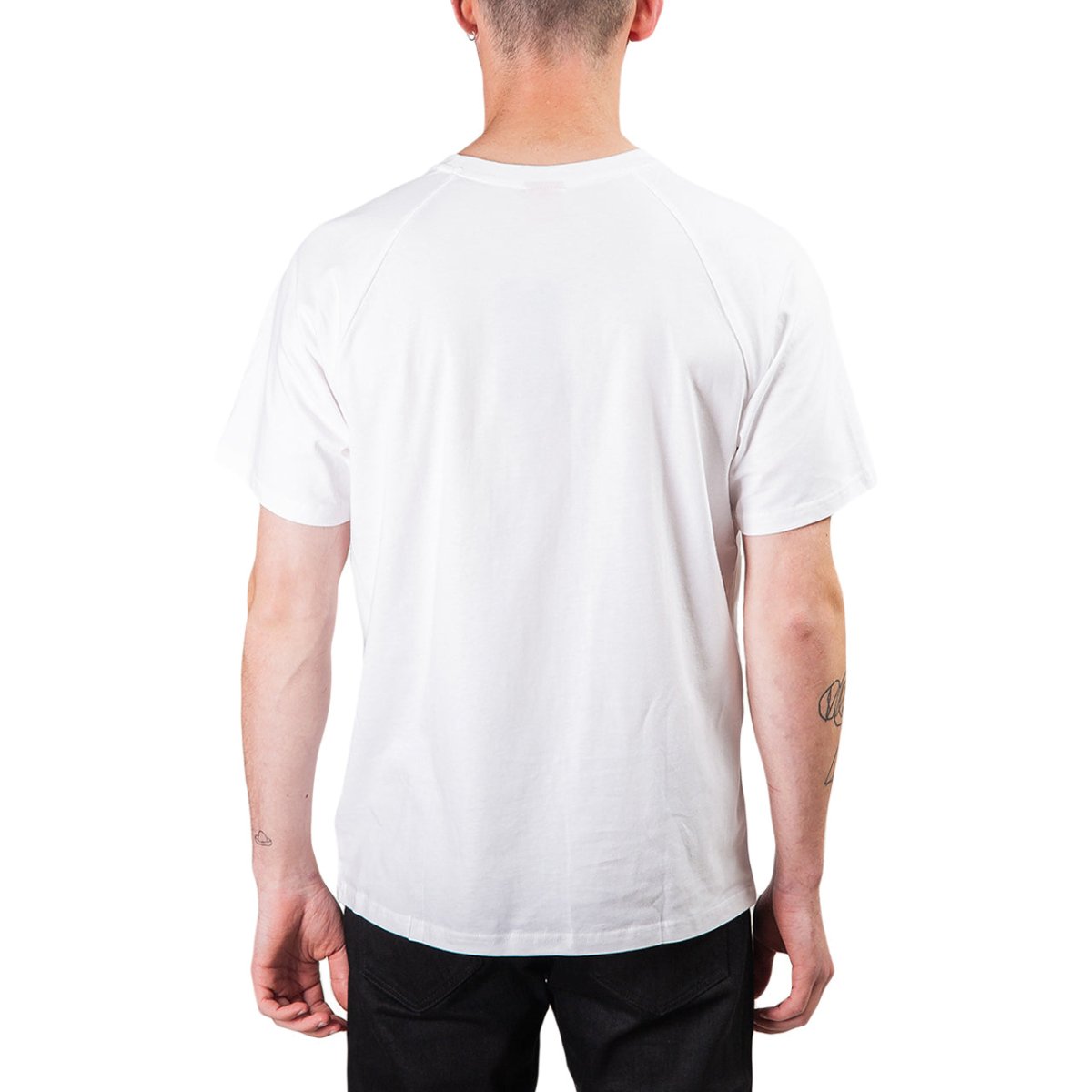 New Balance Athletics Raglan T-Shirt (Weiß / Blau) - Allike Store