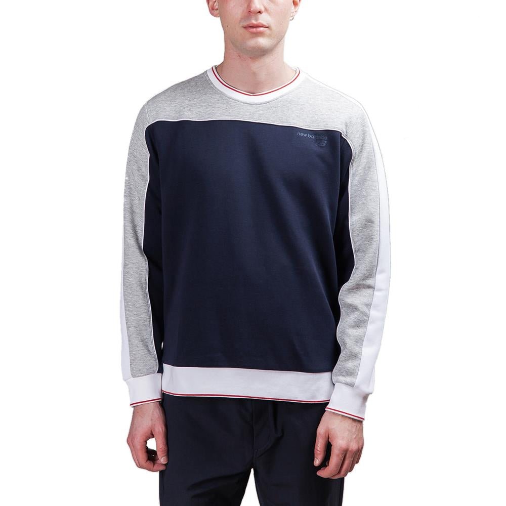 New Balance Athletics Select Crewneck (Navy / Grau) - Allike Store