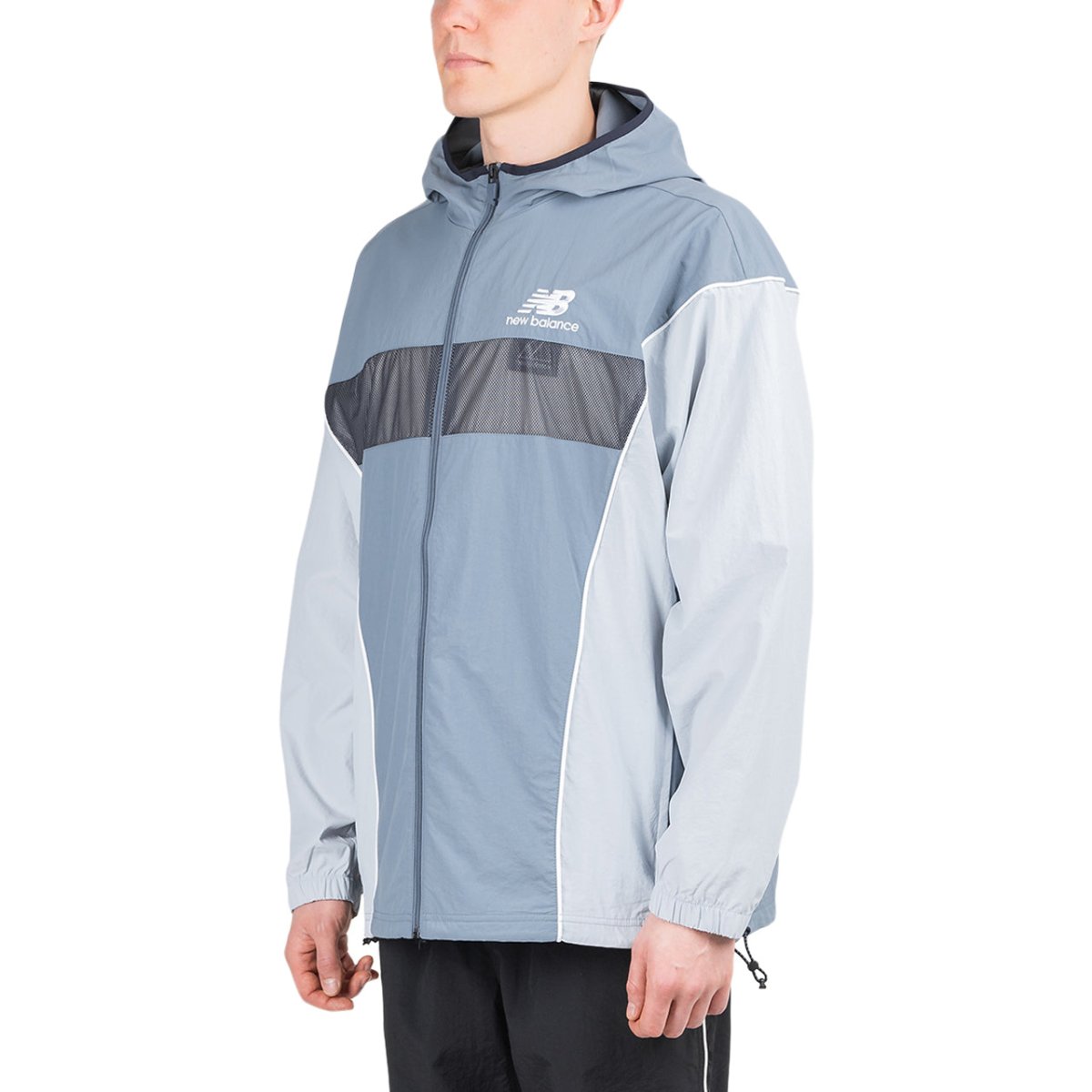 New Balance Athletics Windbreaker (Graublau) - Allike Store