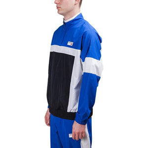 New Balance Athletics Windbreaker Pullover (Blau / Weiß) - Allike Store