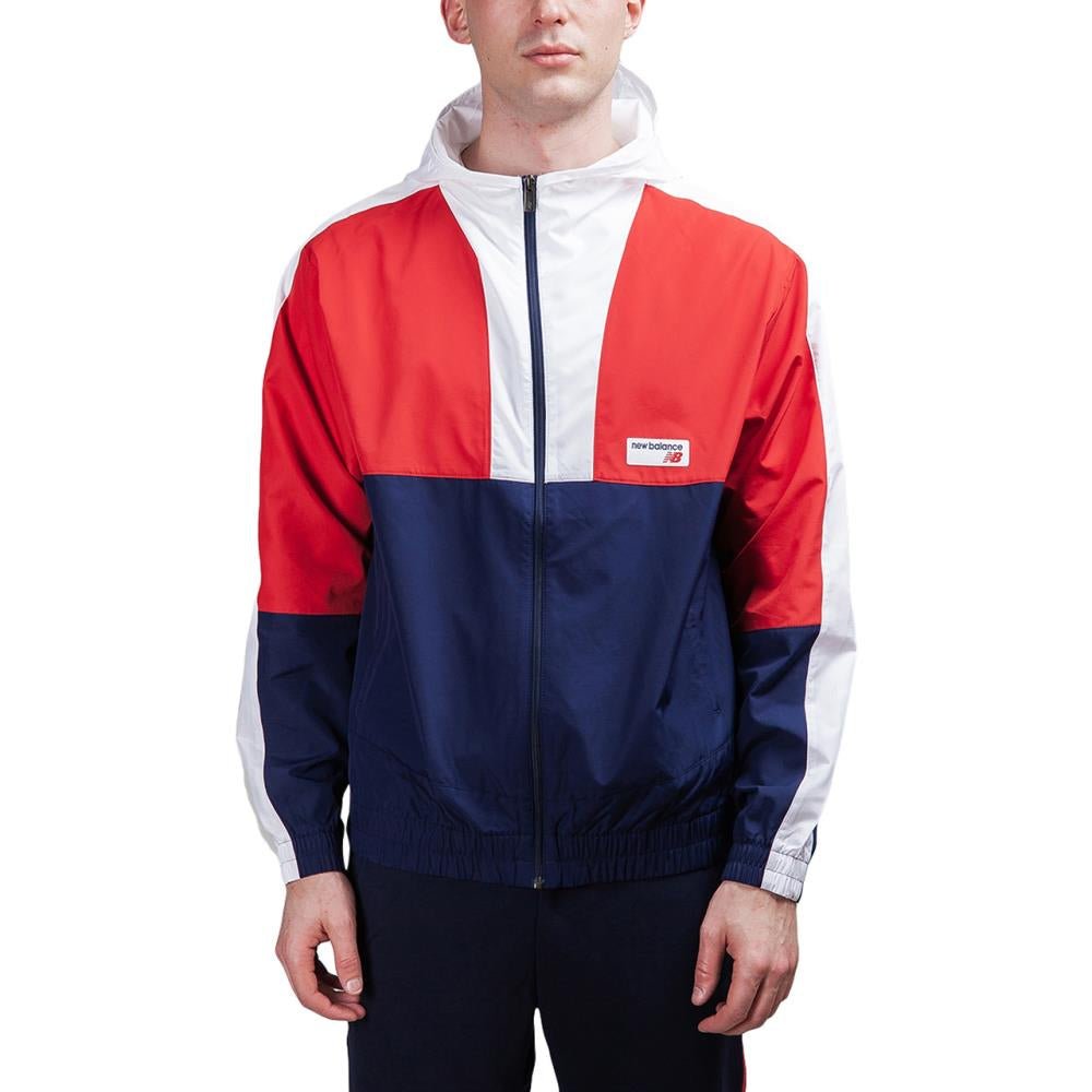 New Balance Athletics Windbreaker (Rot / Blau) - Allike Store