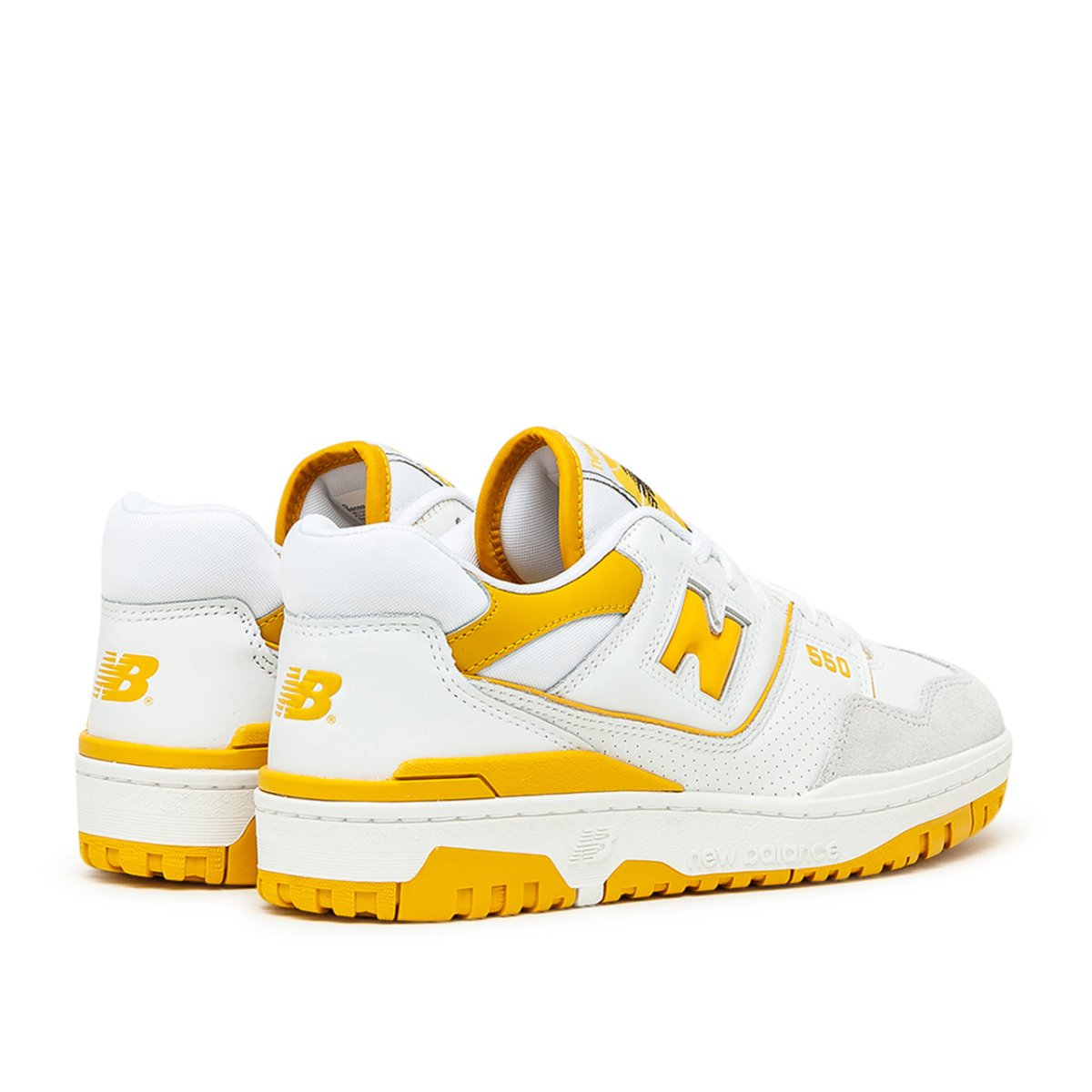 New Balance BB 550 LA (Weiß / Gelb) - Allike Store