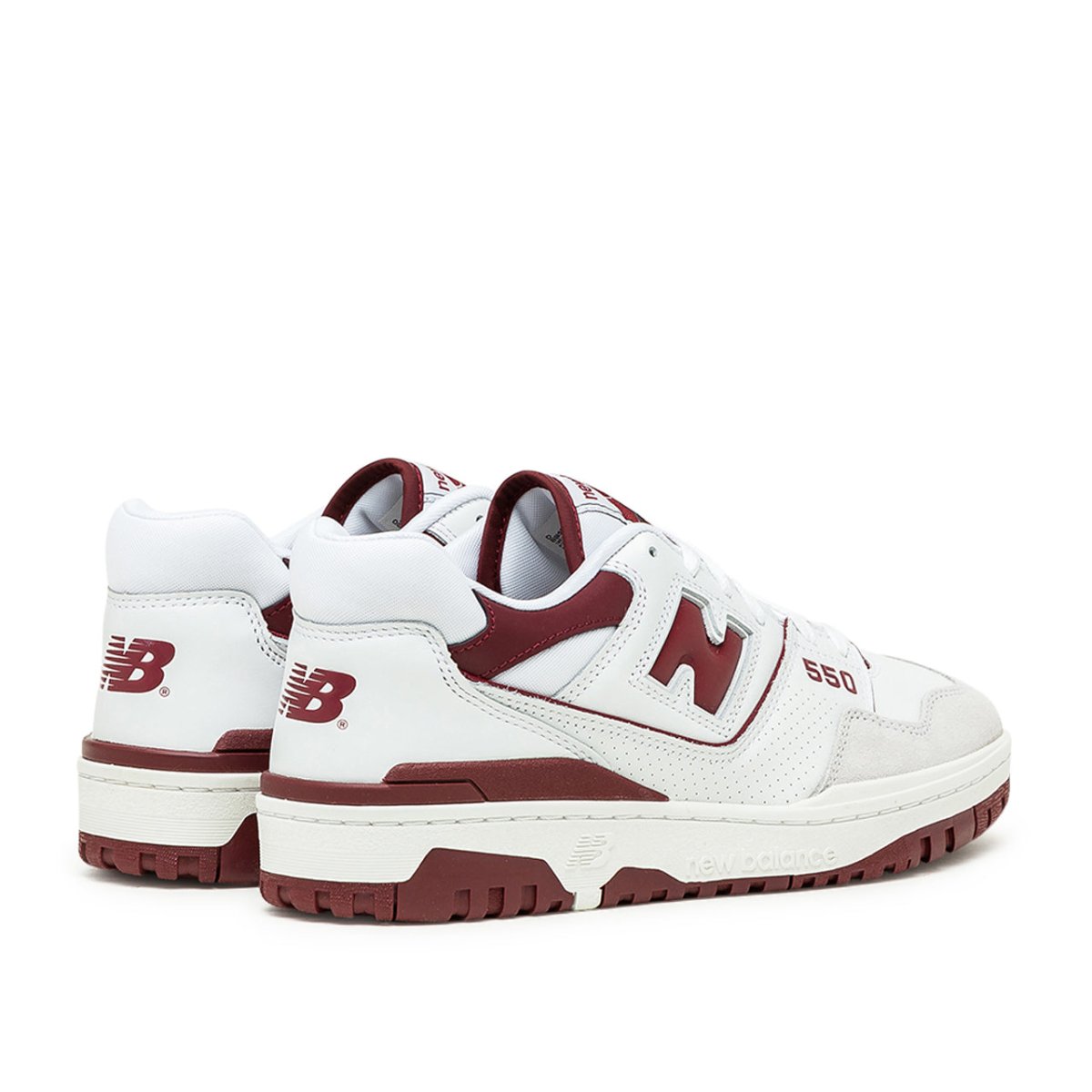 New Balance BB 550 LI (Weiß / Weinrot) - Allike Store
