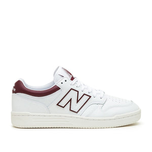 New Balance BB480 LDB (Weiß / Rot) - Allike Store