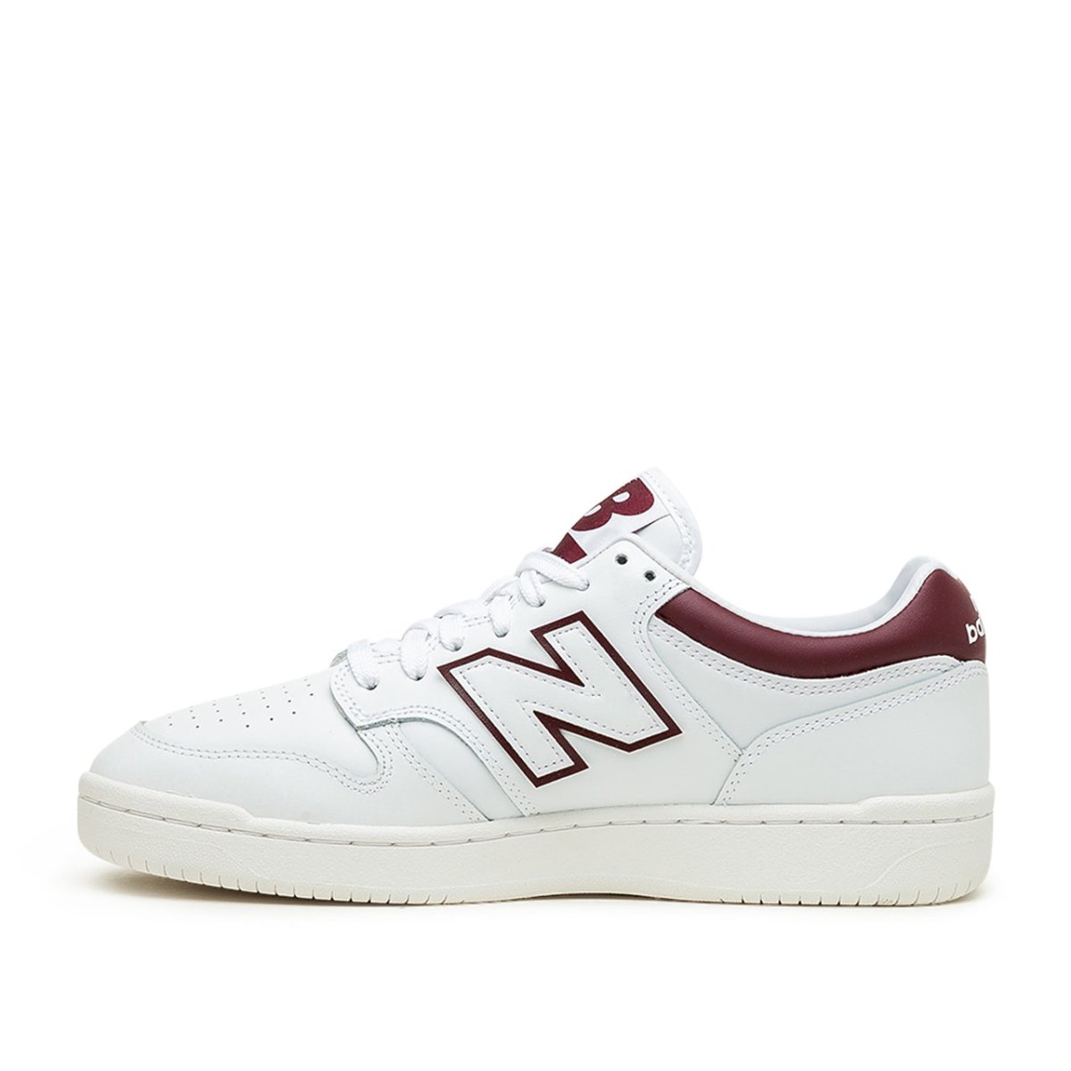 New Balance BB480 LDB (Weiß / Rot) - Allike Store
