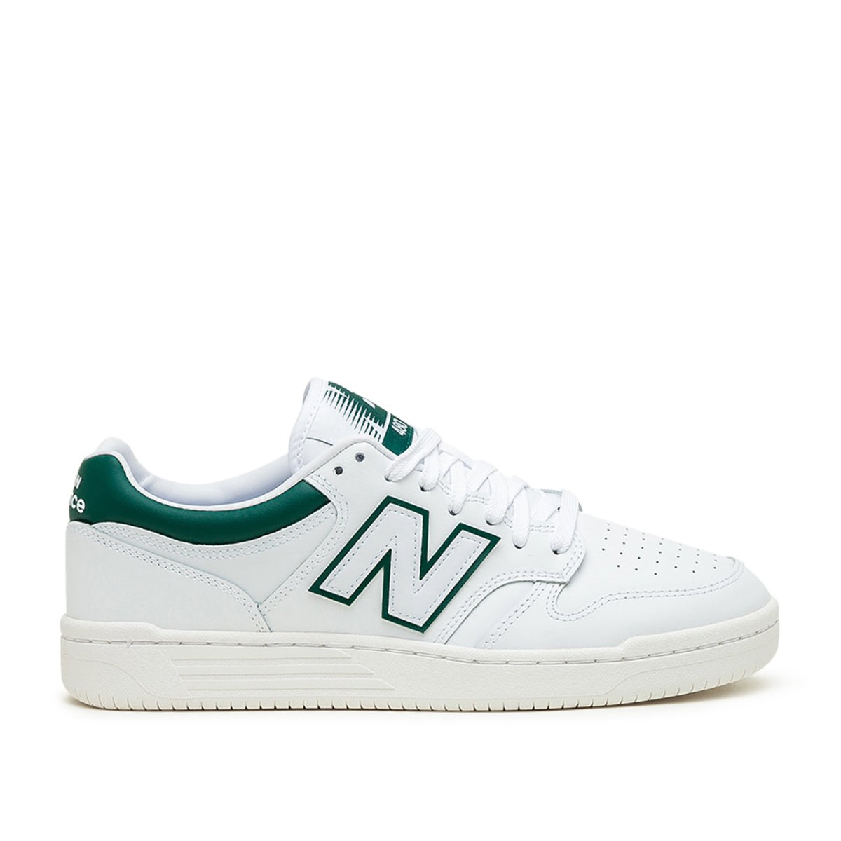 New Balance BB480 LGT (Weiß / Grün) - Allike Store