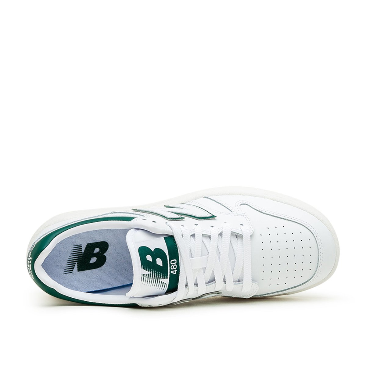 New Balance BB480 LGT (Weiß / Grün) - Allike Store