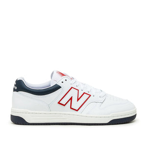 New Balance BB480 LWG (Weiß / Navy / Rot) - Allike Store