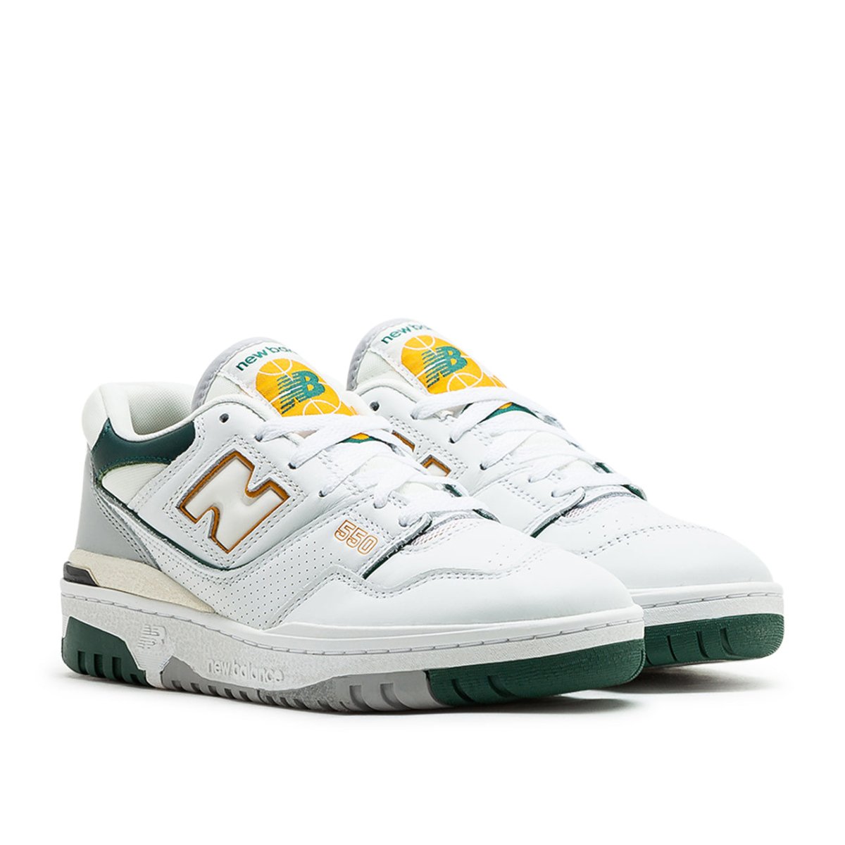 New Balance BB550PWC (Weiß / Grün)  - Allike Store