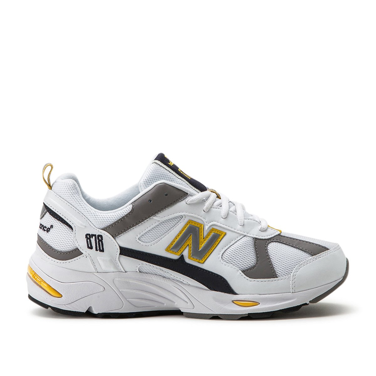 New balance hot sale 878 white yellow