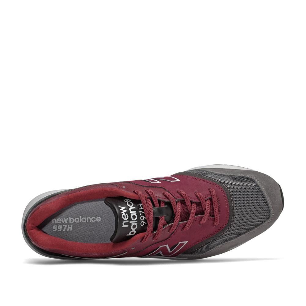 New Balance CM997 HEL (Grau / Rot) - Allike Store