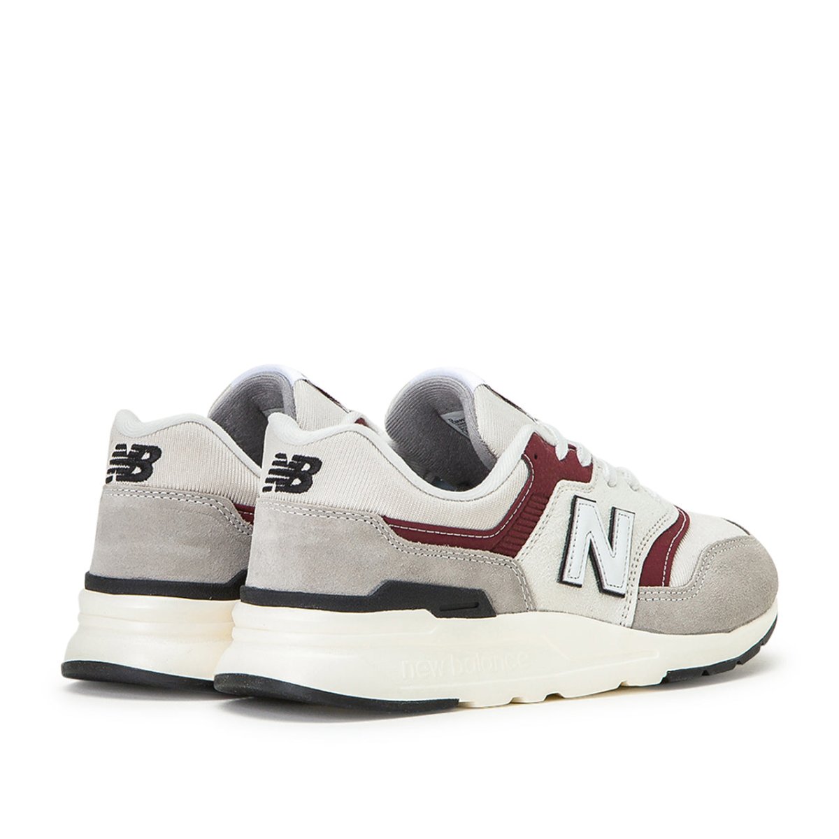 New Balance CM997 HXN (Weiss / Grau / Rot) - Allike Store
