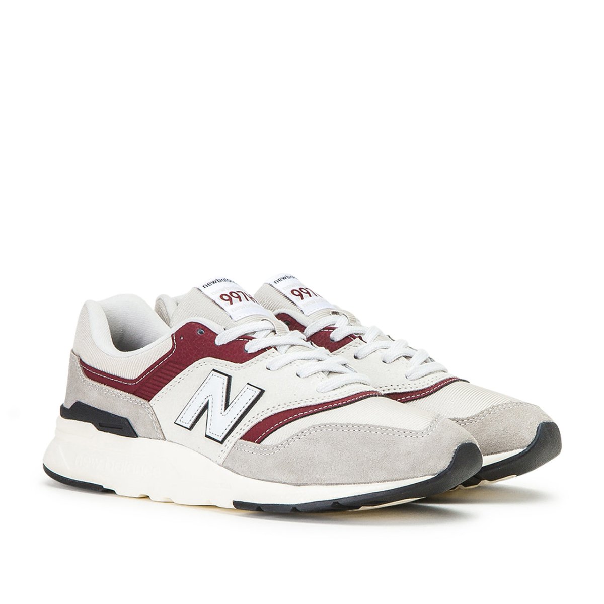 New Balance CM997 HXN (Weiss / Grau / Rot) - Allike Store