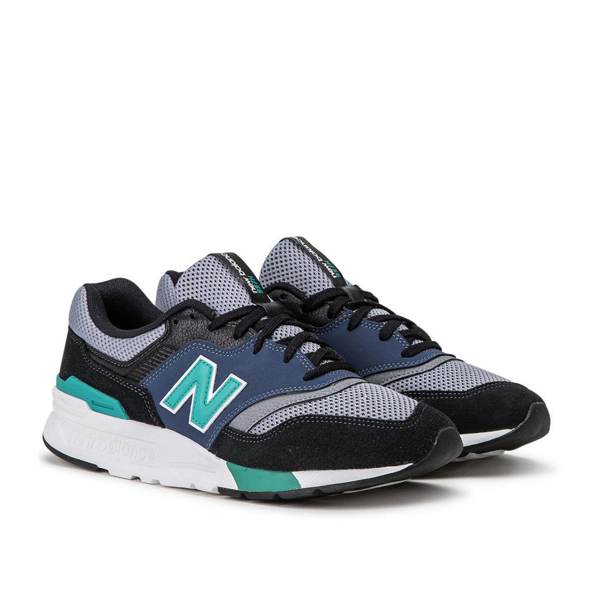 New Balance CM997 HZK (Schwarz / Blau) - Allike Store