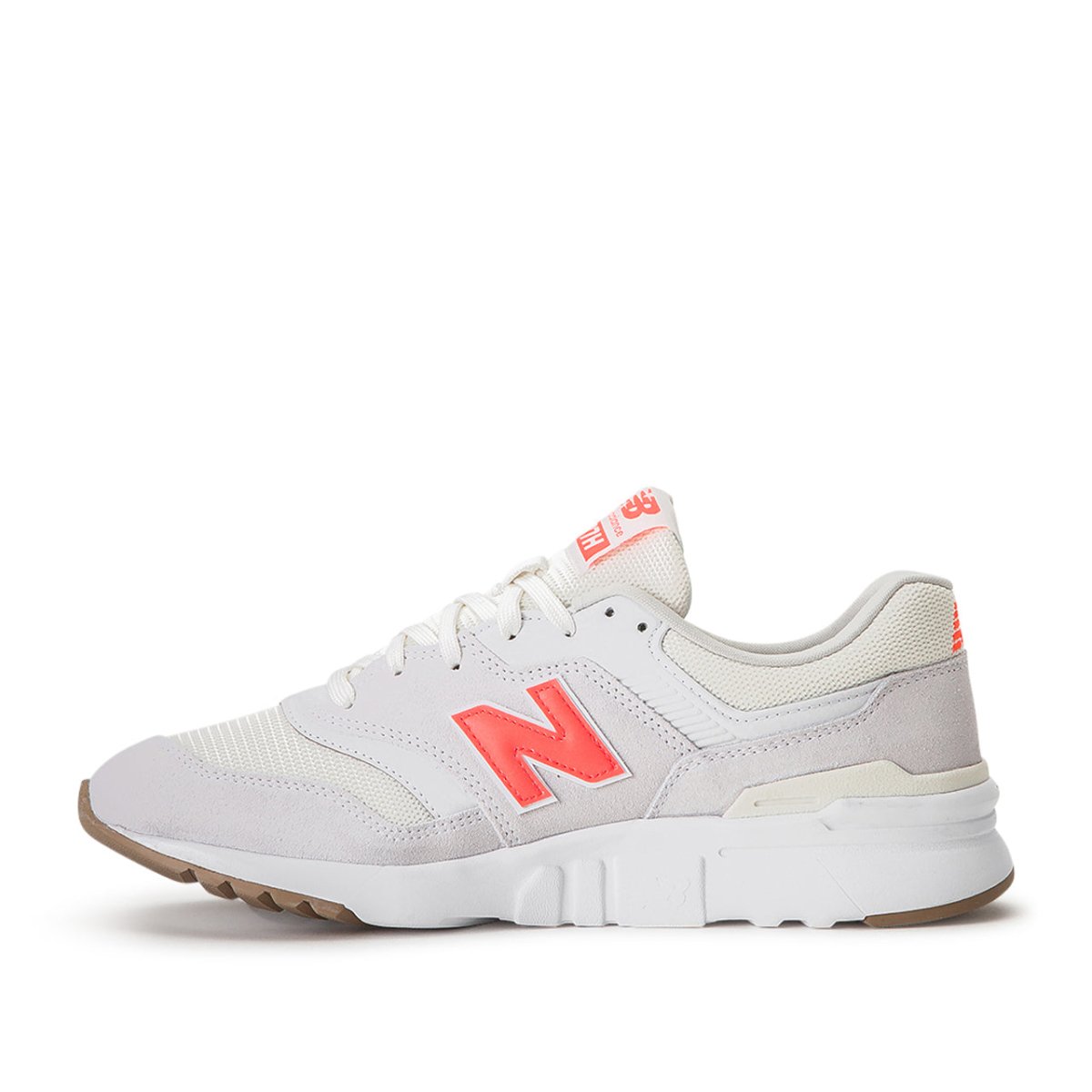 New Balance CM997H CL (Weiß / Korall) - Allike Store