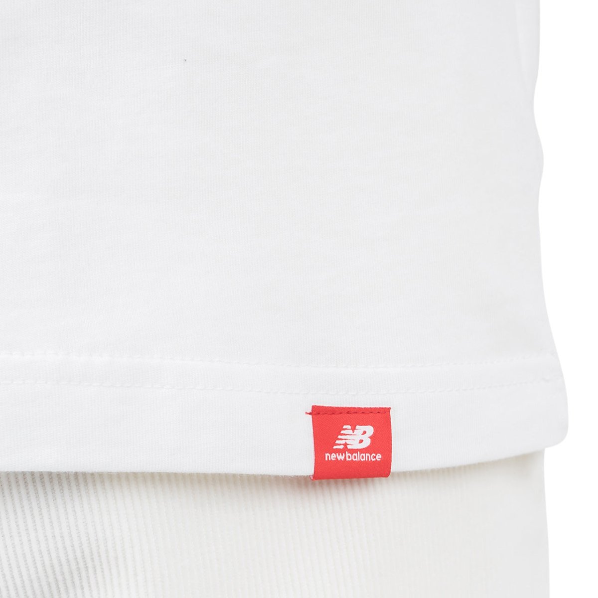New Balance Essentials Embroidered T-Shirt (Weiß) - Allike Store