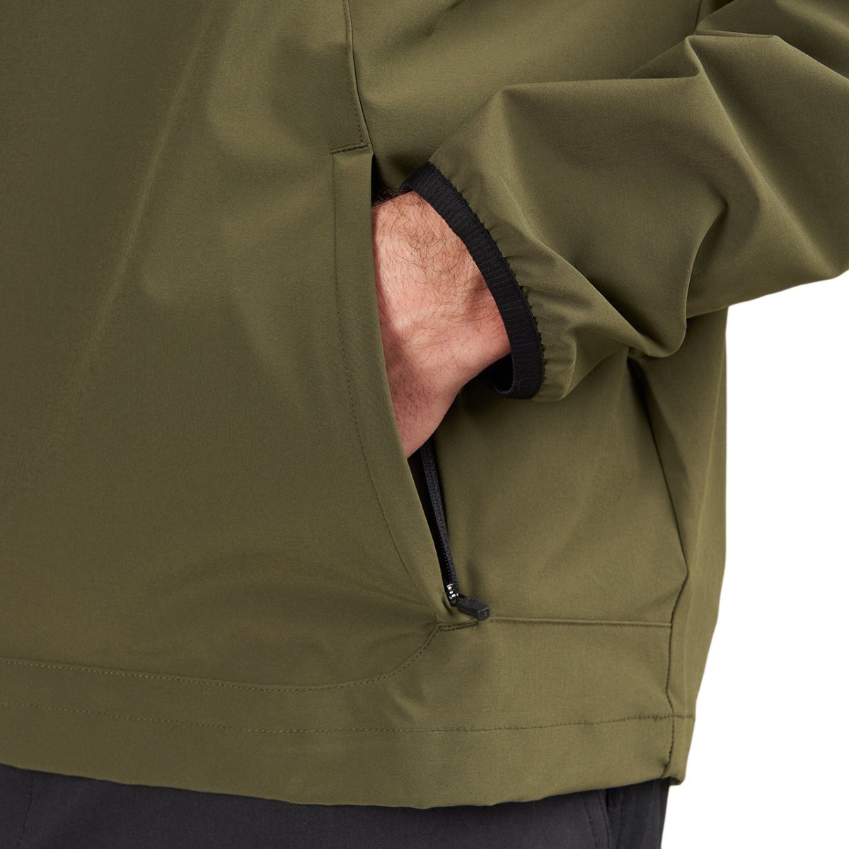 New Balance Fortitech Woven Pullover (Grün) - Allike Store