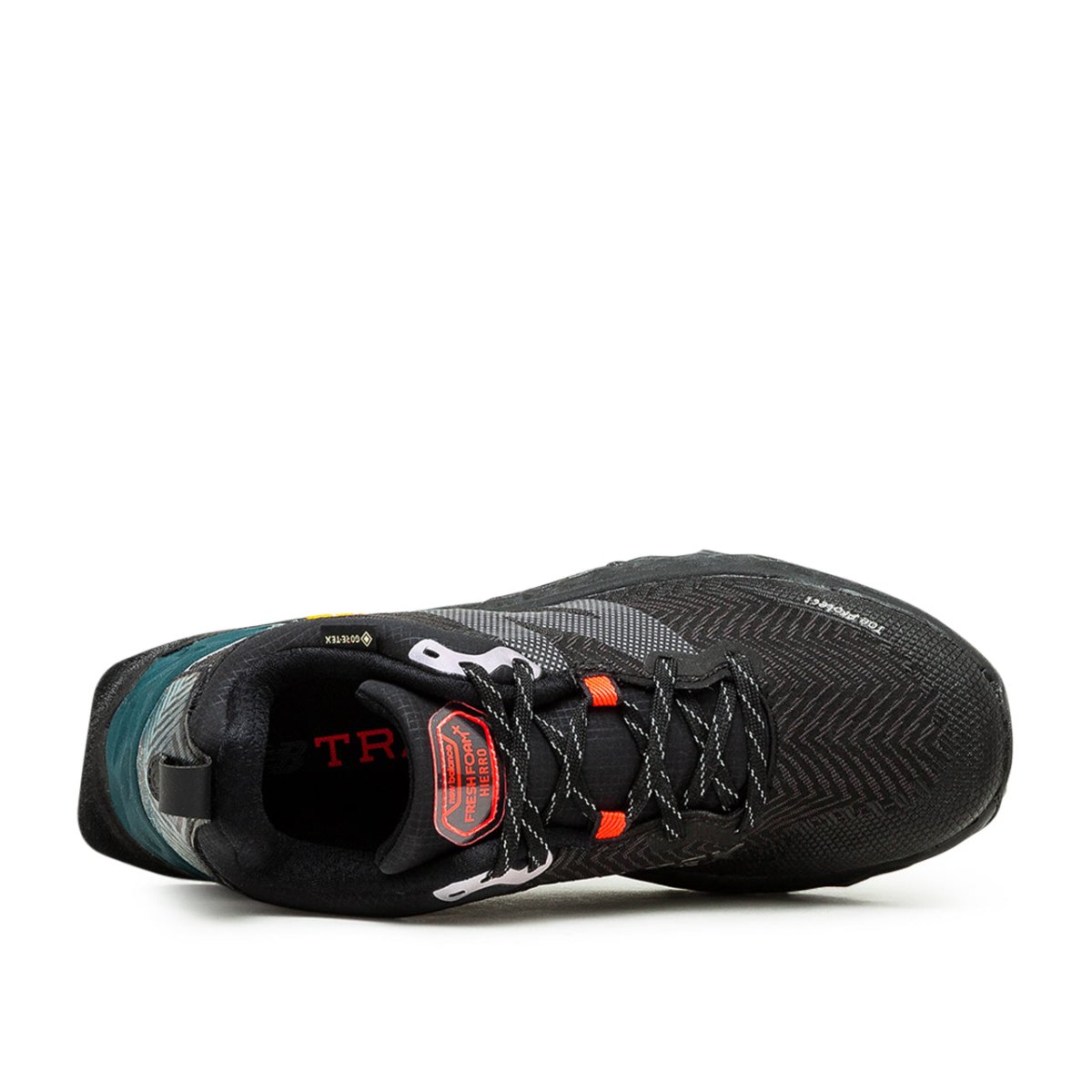 New Balance Fresh Foam Hierro V6 GTX (Schwarz / Blaugrün) - Allike Store