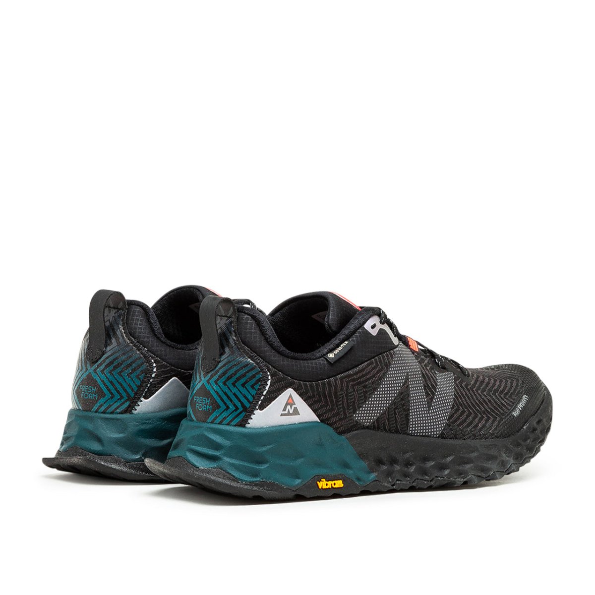 New Balance Fresh Foam Hierro V6 GTX (Schwarz / Blaugrün) - Allike Store
