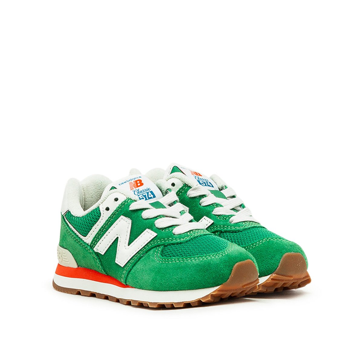 New Balance Kids PC574 HE2 (Grün / Weiß) - Allike Store