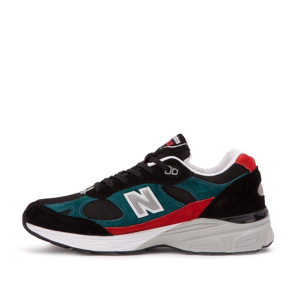 New Balance M 9919SCF - Made in England '.9 Pack' (Schwarz / Rot / Türkis) - Allike Store