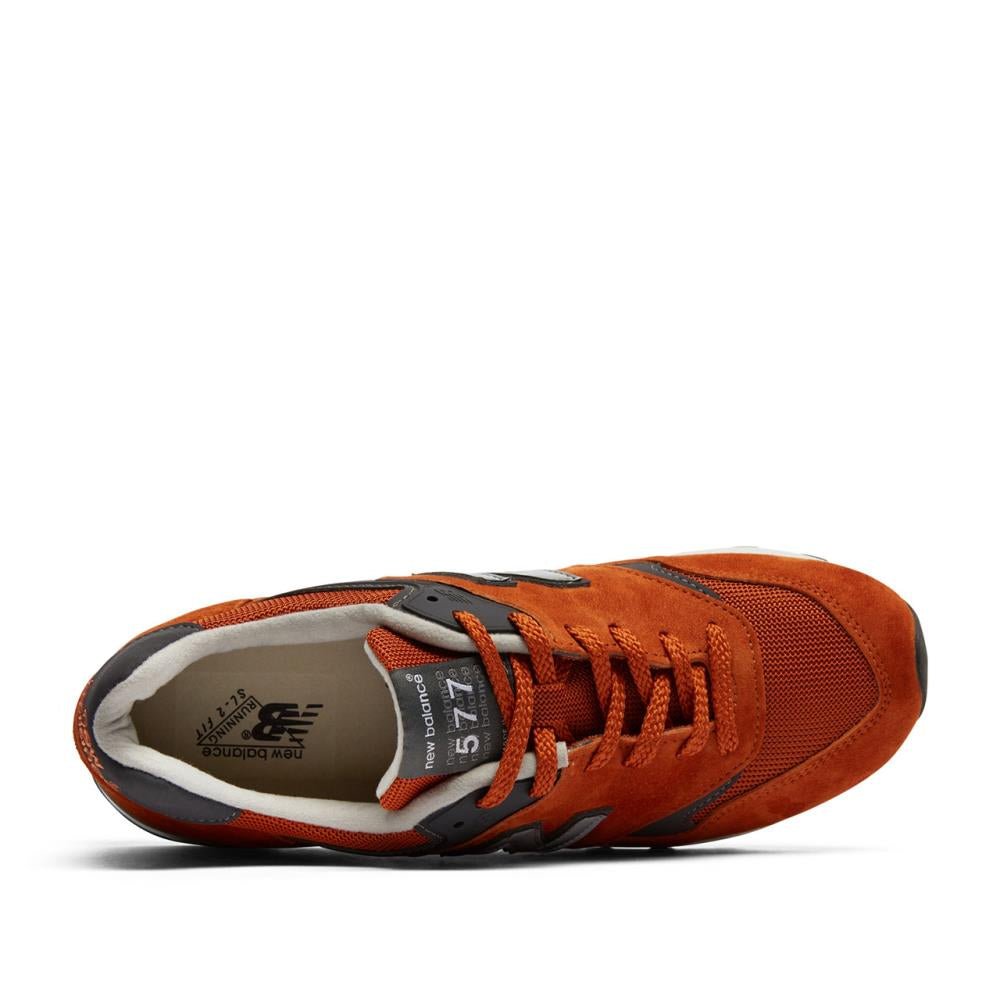 New Balance M577 ORG 'Made in England' (Orange / Grau) - Allike Store