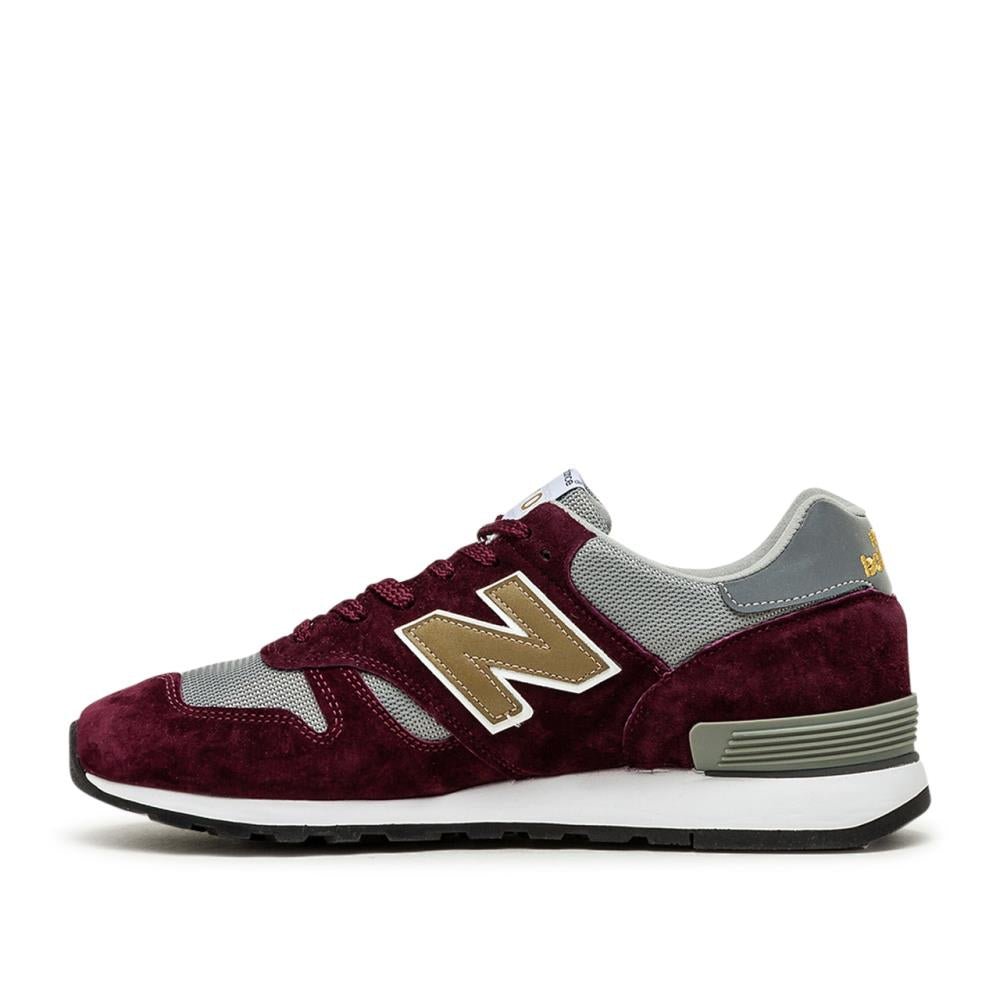 New Balance M670 BGW 'Made in England' (Burgundy / Grau) - Allike Store