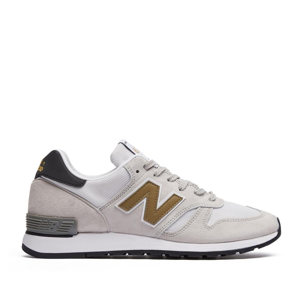 New Balance M670 OWG 'Made in England' (Weiß / Gold / Schwarz) - Allike Store