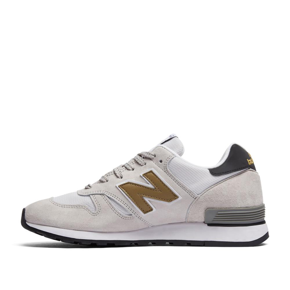 New Balance M670 OWG 'Made in England' (Weiß / Gold / Schwarz) - Allike Store