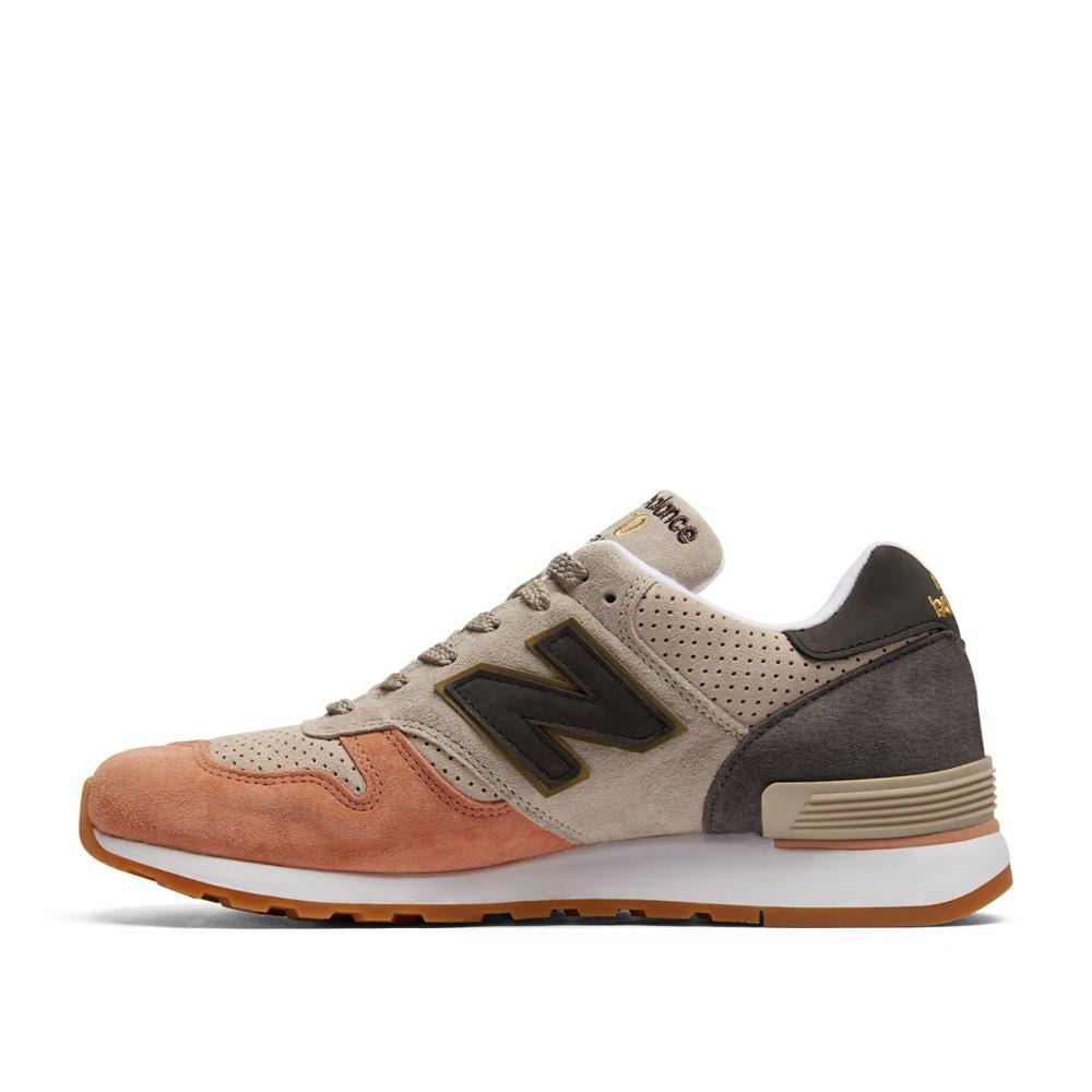 New Balance M670 YOR 'Made in England' (Nude / Pfirsich / Grau) - Allike Store