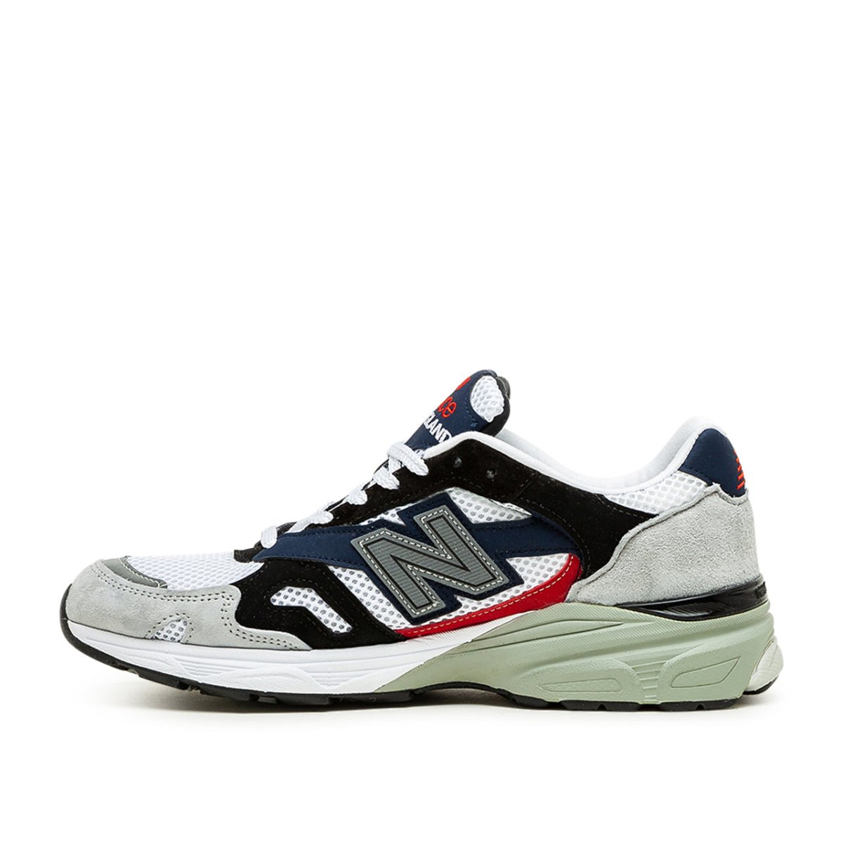 New Balance M920GKR 'Made in England' (Grau / Schwarz / Rot) - Allike Store