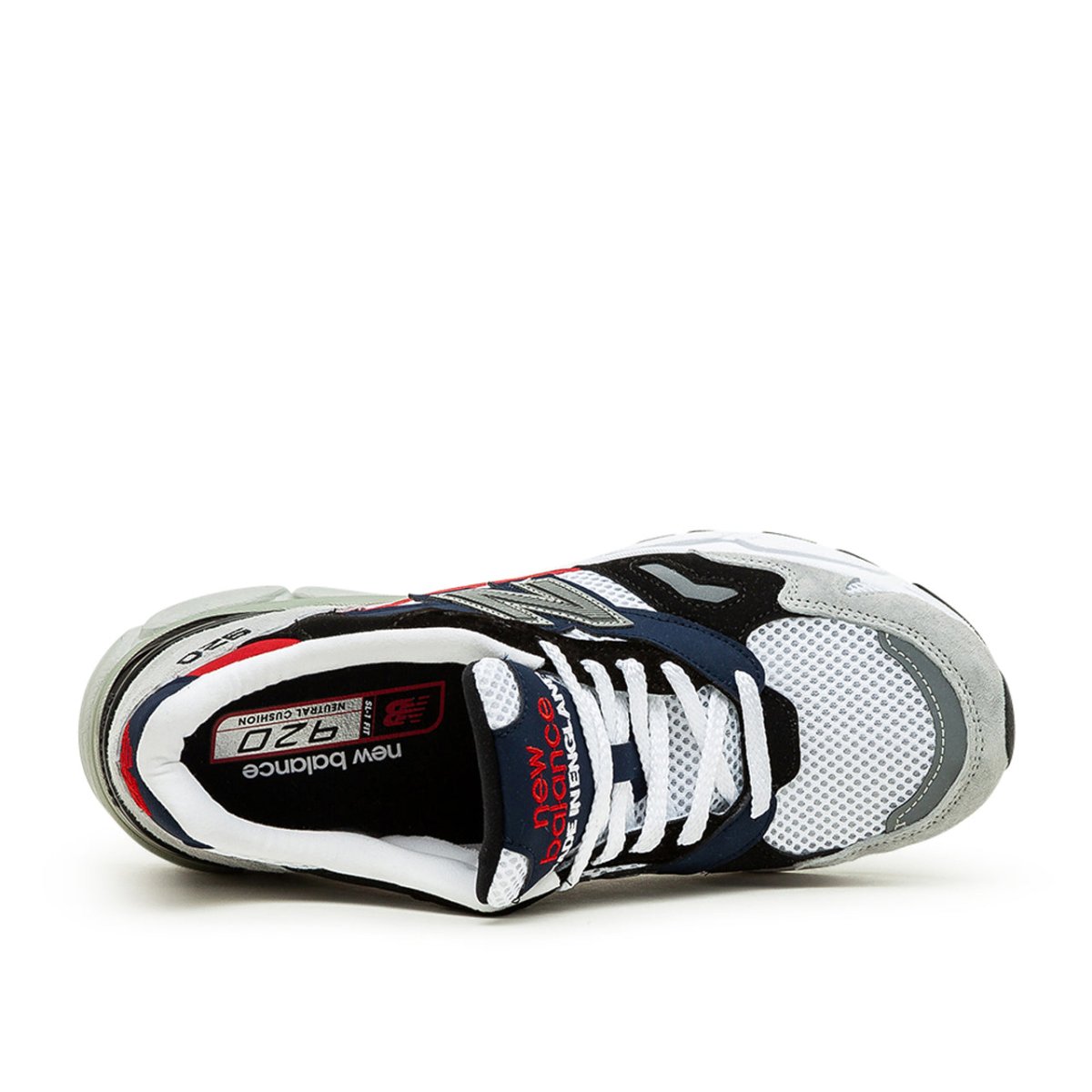 New Balance M920GKR 'Made in England' (Grau / Schwarz / Rot) - Allike Store