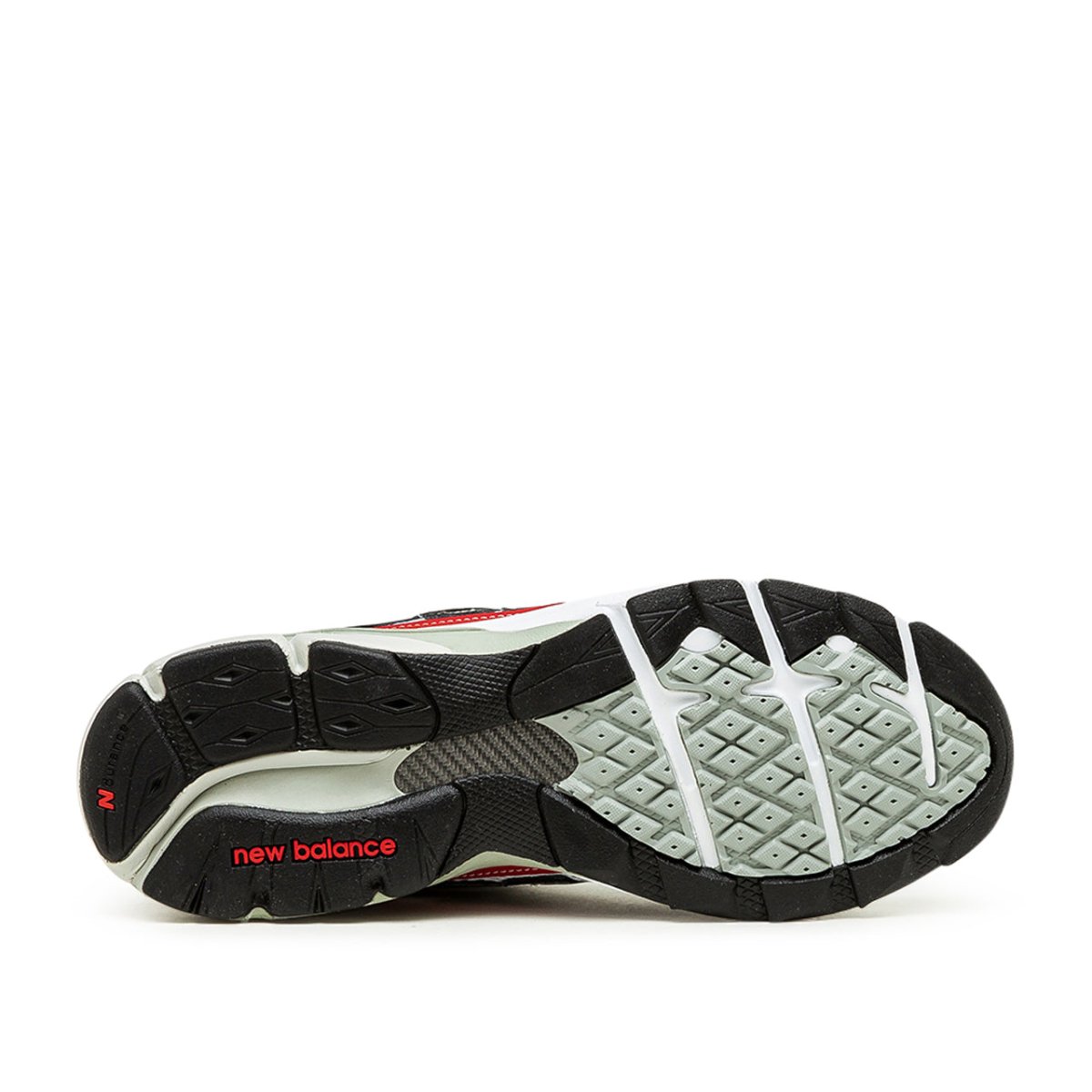 New Balance M920GKR 'Made in England' (Grau / Schwarz / Rot) - Allike Store