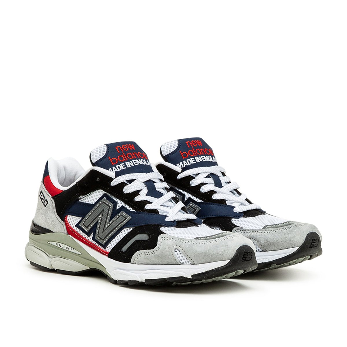 New Balance M920GKR 'Made in England' (Grau / Schwarz / Rot) - Allike Store