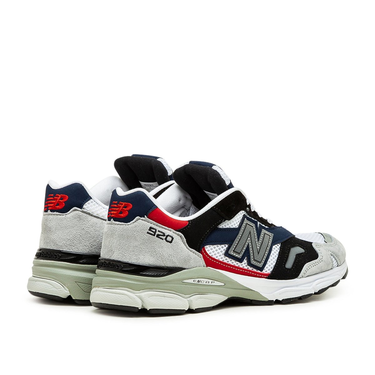 New Balance M920GKR 'Made in England' (Grau / Schwarz / Rot) - Allike Store