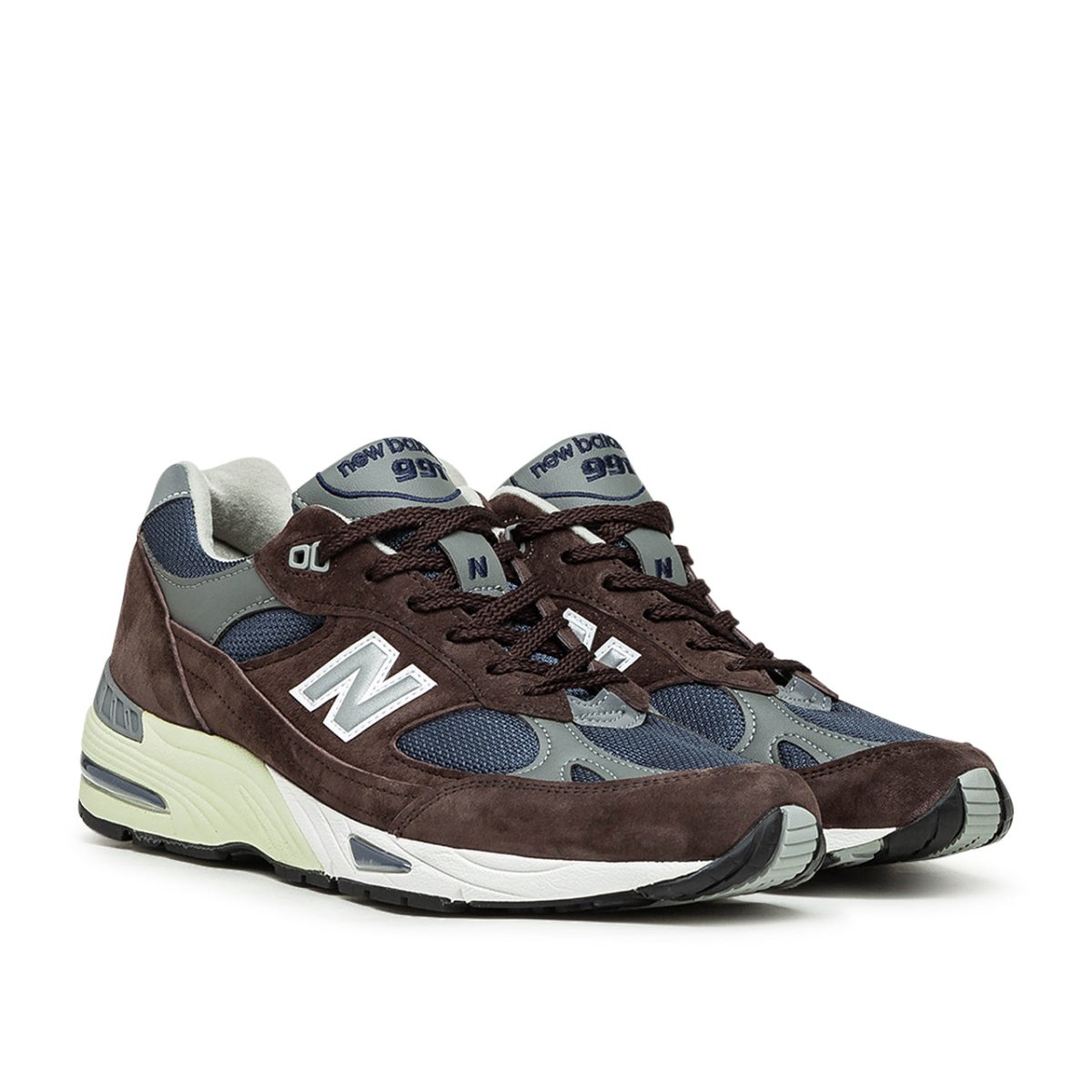 New Balance M991BNG 'Made in England' (Braun / Navy) - Allike Store