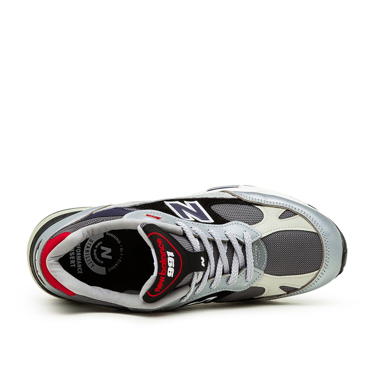 New Balance M991SKR 'Made in England' (Silber / Schwarz / Blau) - Allike Store
