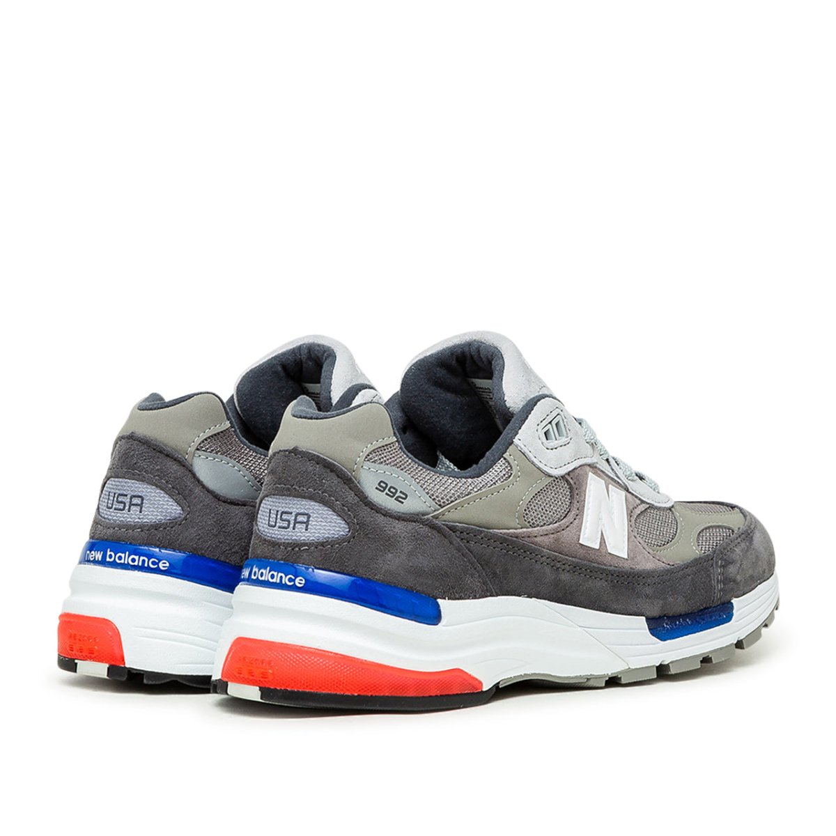 New Balance M992 AG 'Made in USA' (Grau / Blau / Rot) - Allike Store