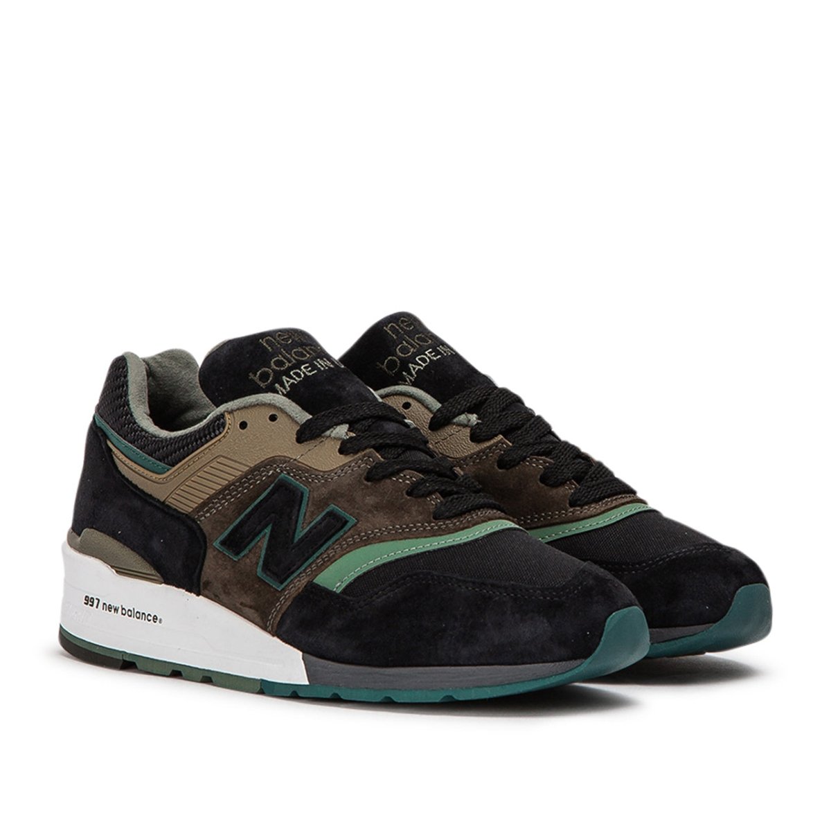 New Balance M997 PAA 'Made in USA' (Schwarz / Olive)  - Allike Store