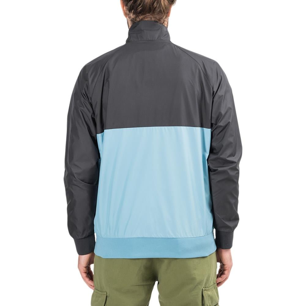 New Balance MJ01503 BK Athletics Archive Run Jacket (Schwarz / Blau) - Allike Store