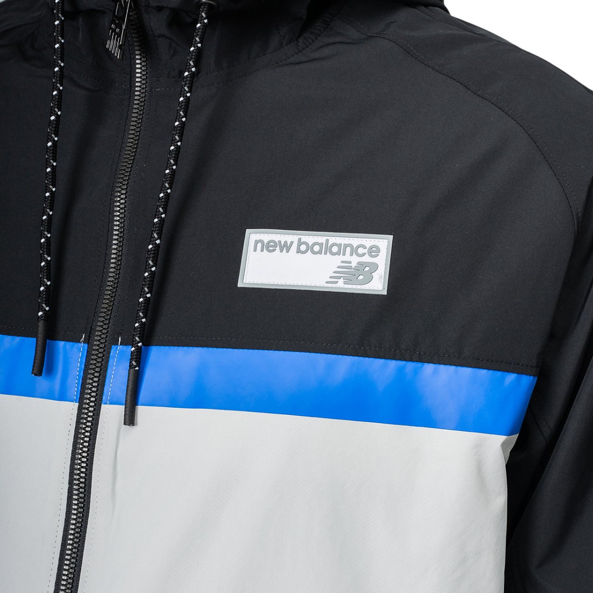 New Balance MJ73557 SFO NB Athletics 78 Jacket (Schwarz / Grau) - Allike Store