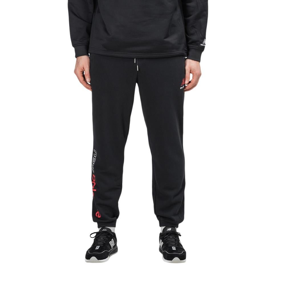 New Balance MP01508 BK Essentials Sweatpant (Schwarz) - Allike Store