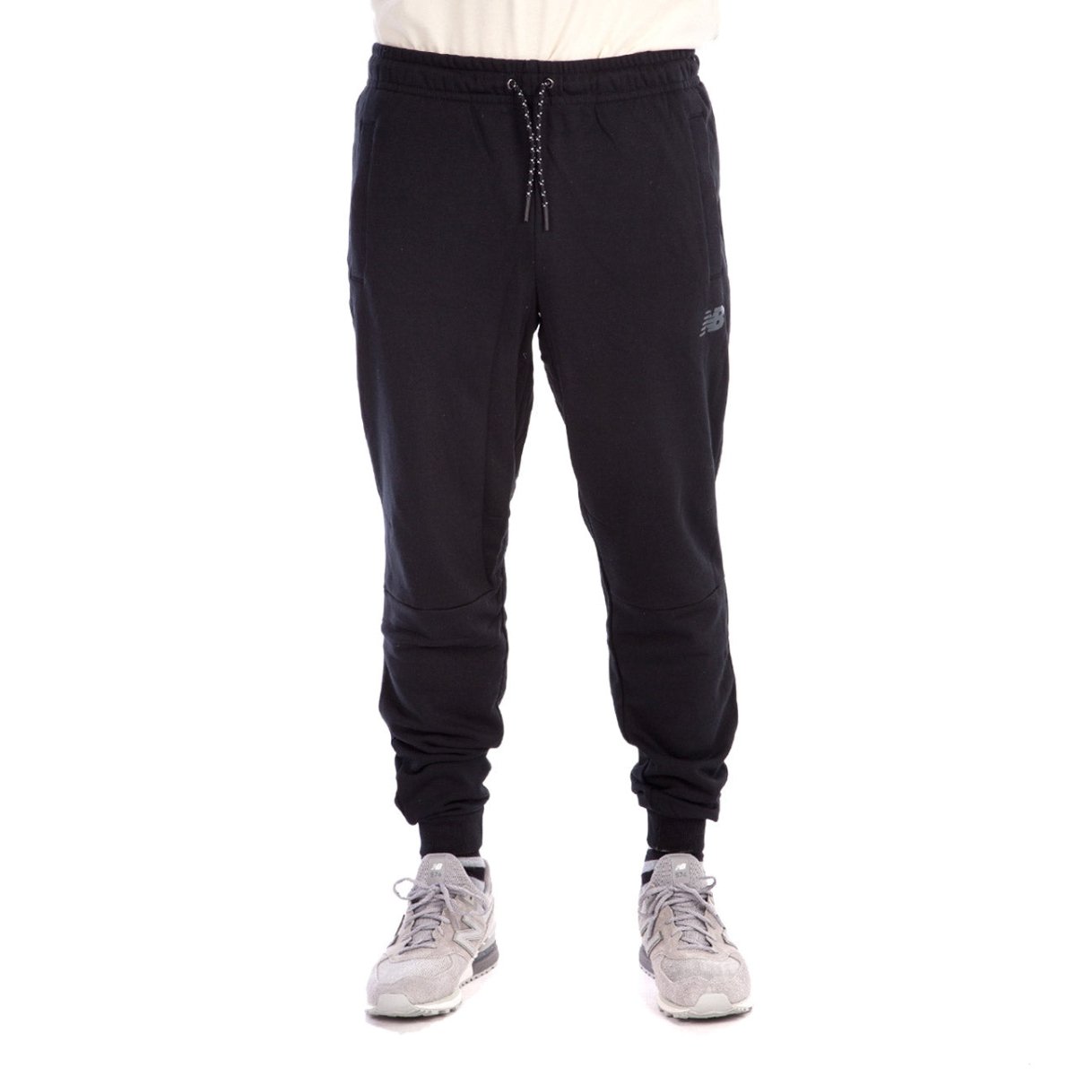 New Balance MP73543 Athletics Knit Pant (Schwarz)  - Allike Store