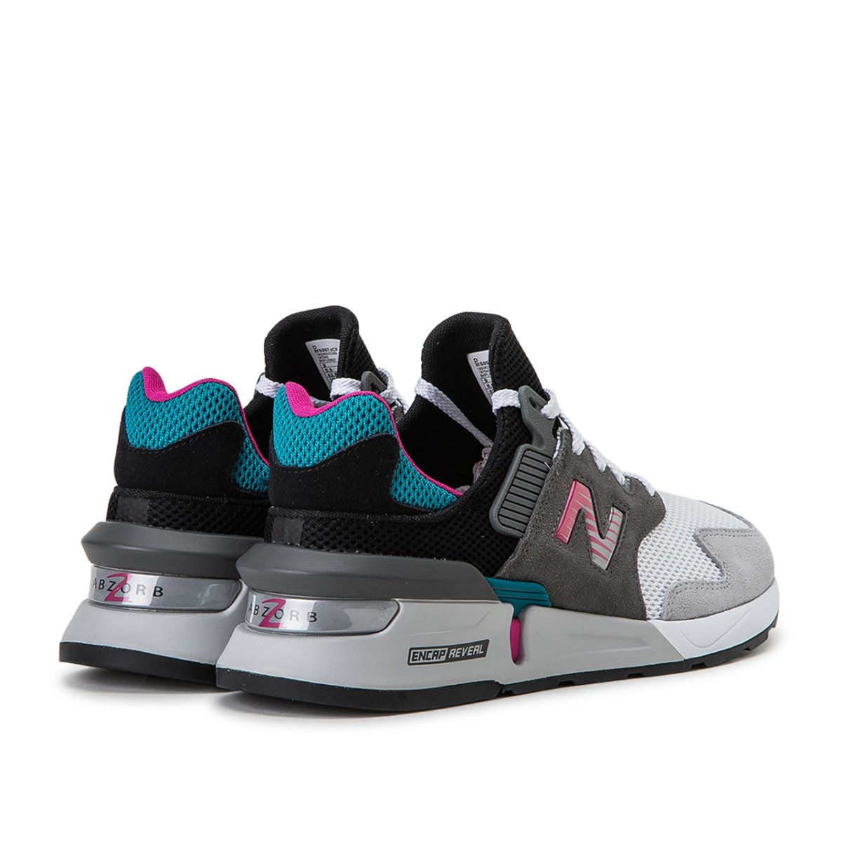 New Balance MS997 JCF (Grau / Schwarz / Türkis) - Allike Store
