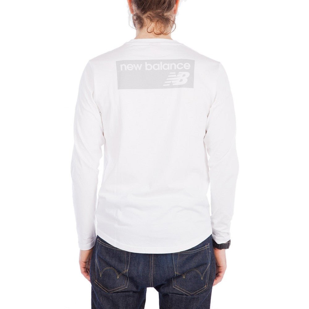 New Balance MT 81573 NB Athletics Classic Long Sleeve (Weiß) - Allike Store