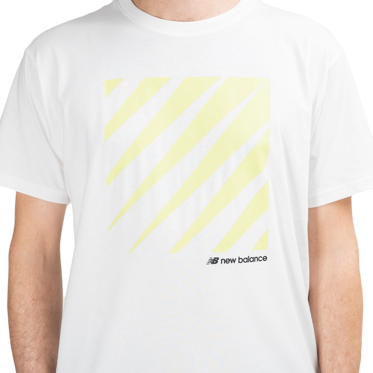 New Balance MT01539 WT Sport Style Optiks Tee (Weiß) - Allike Store