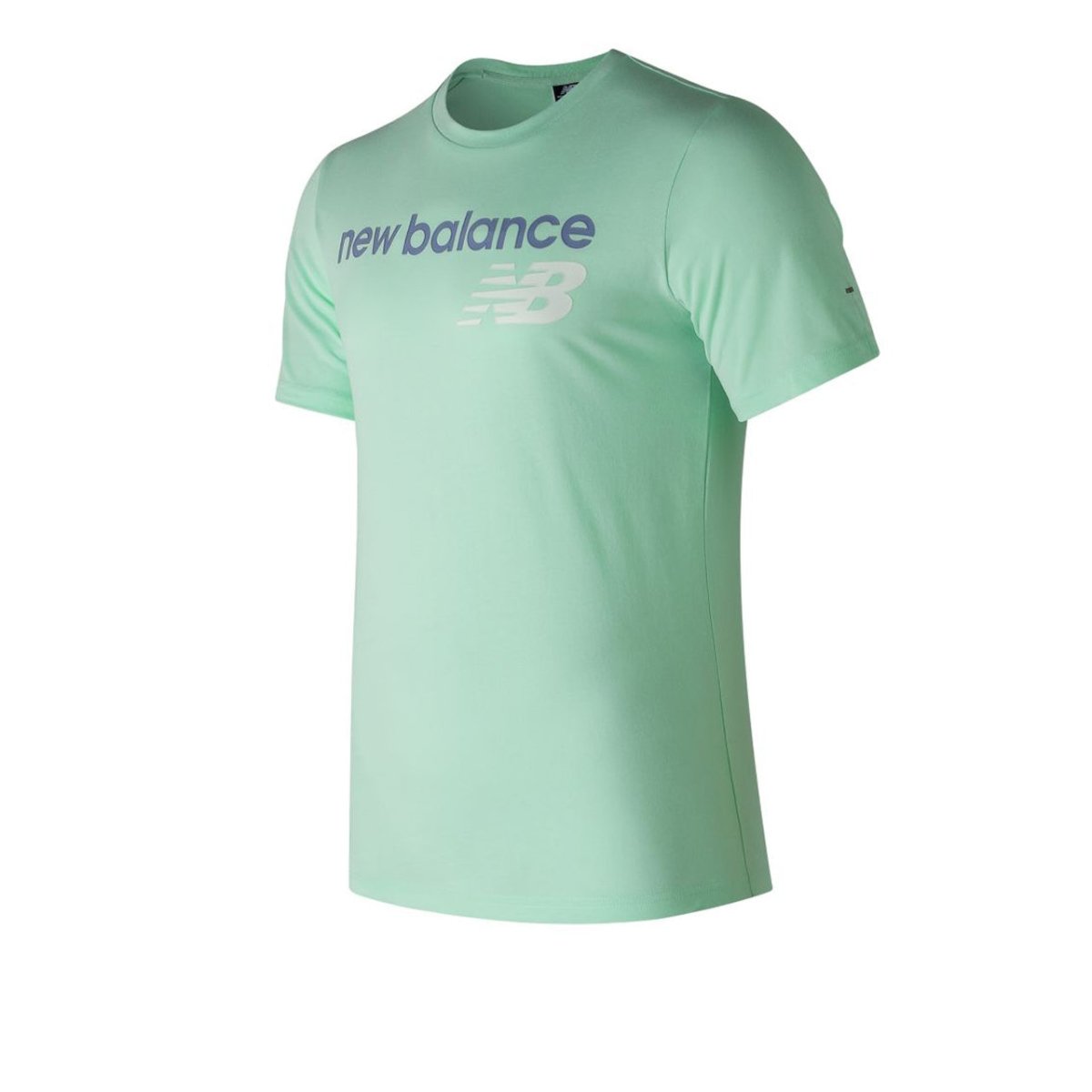 New Balance MT73581 Athletics Main Logo Tee (Sea Foam) - Allike Store